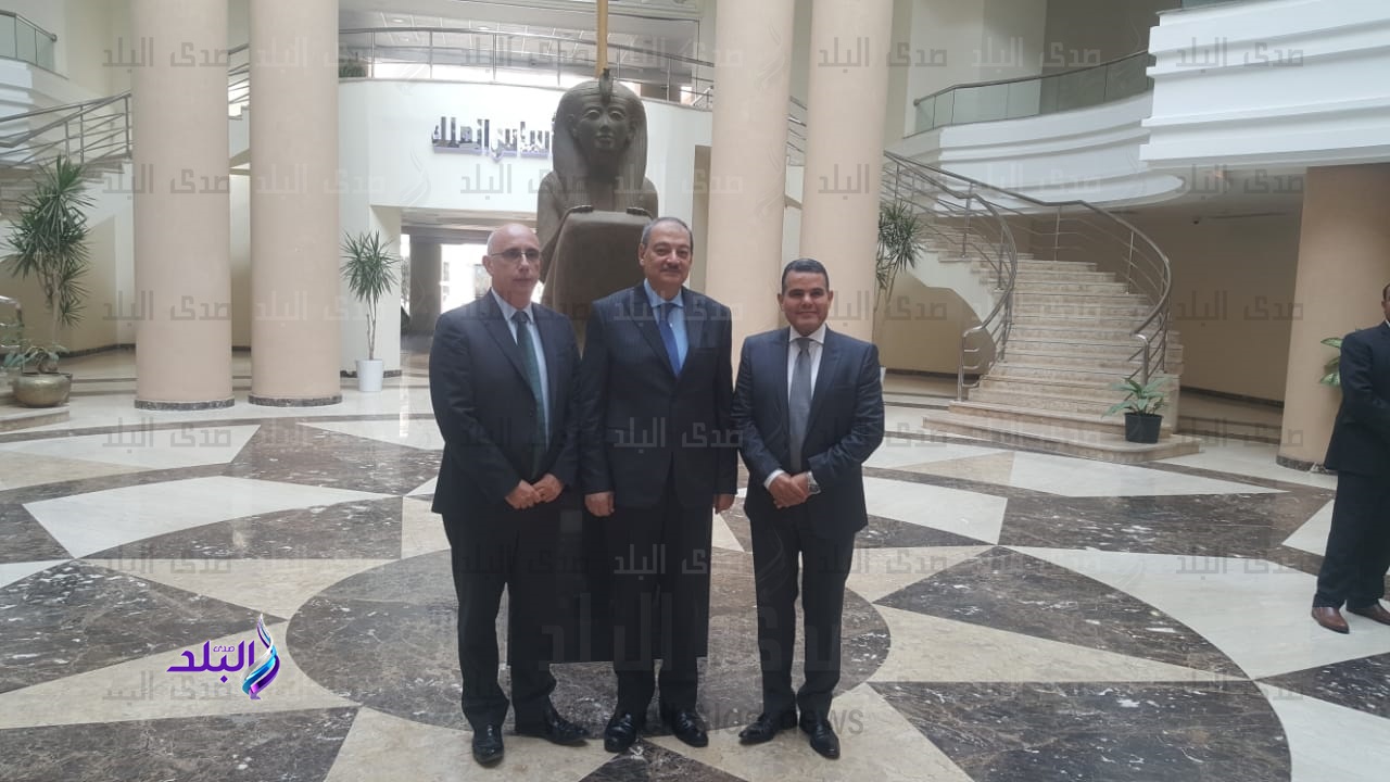 النائب العام والوفد الإيطالى النائب العام والوفد الإيطالى