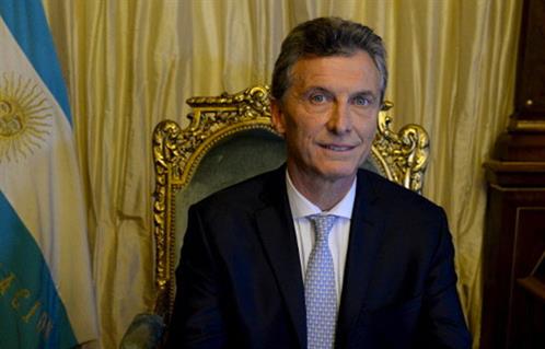 رئيس الأرجنتين ماوريسيو ماكري