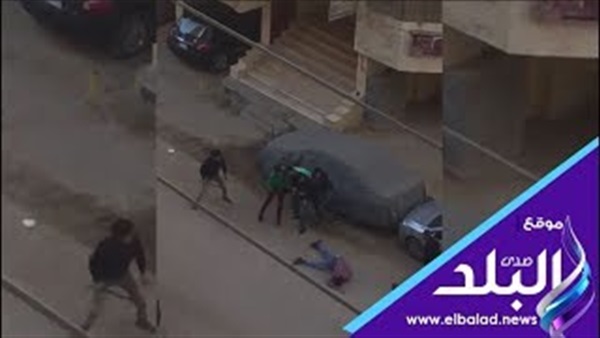 النيابة تعاين مسرح واقعة قتل ضابط بالأموال العامة لسائق