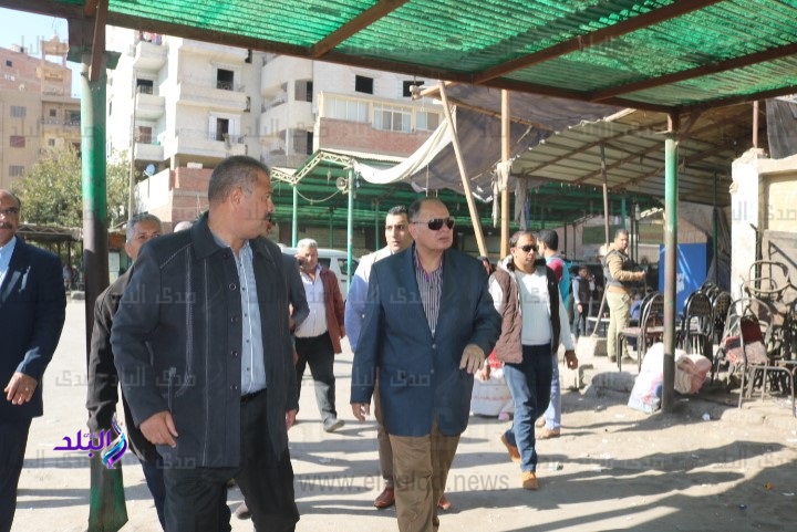 محافظ الفيوم يتفقد سير العمل بموقف الفيوم/ القاهرة