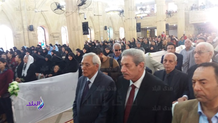 محافظ الدقهلية يشهد تجليس الانبا محافظ الدقهلية يشهد تجليس الانبا