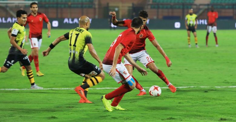 من لقاء المقاولون والاهلي