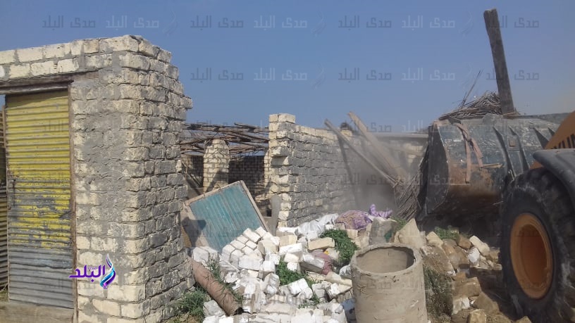 إزالة مباني وأسوار