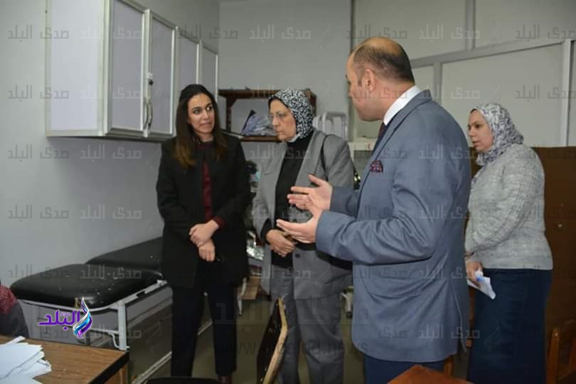 نائب محافظ البحيرة تتفقد عيادات التأمين الصحي بأبو الريش 