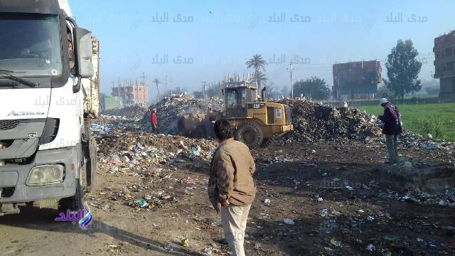 مشكلة تراكمات القمامة