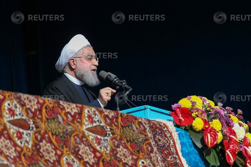 الرئيس الإيراني حسن روحاني 