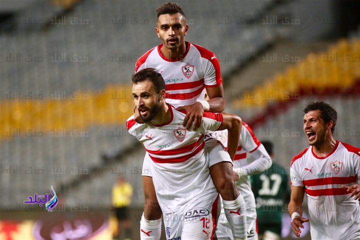 مباراة الزمالك والمصرى