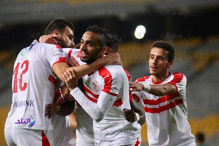 مباراة الزمالك والمصرى