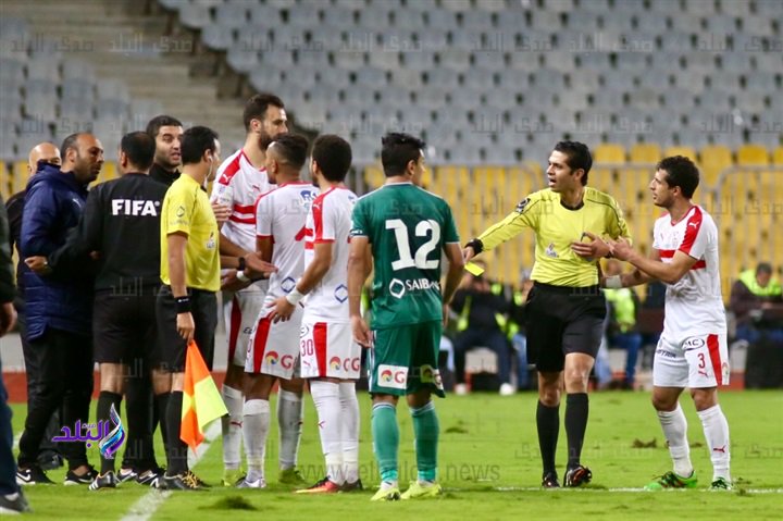 مباراة الزمالك والمصرى