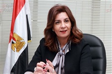  السفيرة نبيلة مكرم وزيرة الدولة للهجرة وشؤون المصريين بالخا