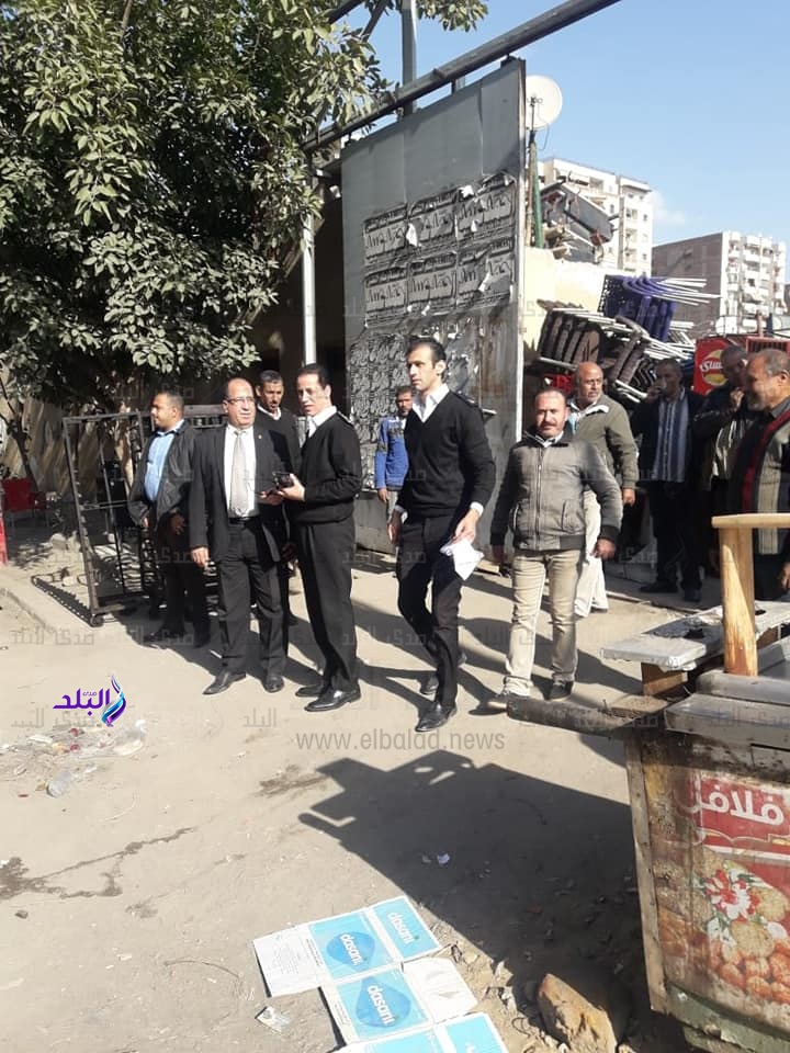 رئيس حي الزيتون يقود حملة مكبرة لرفع الإشغالات 