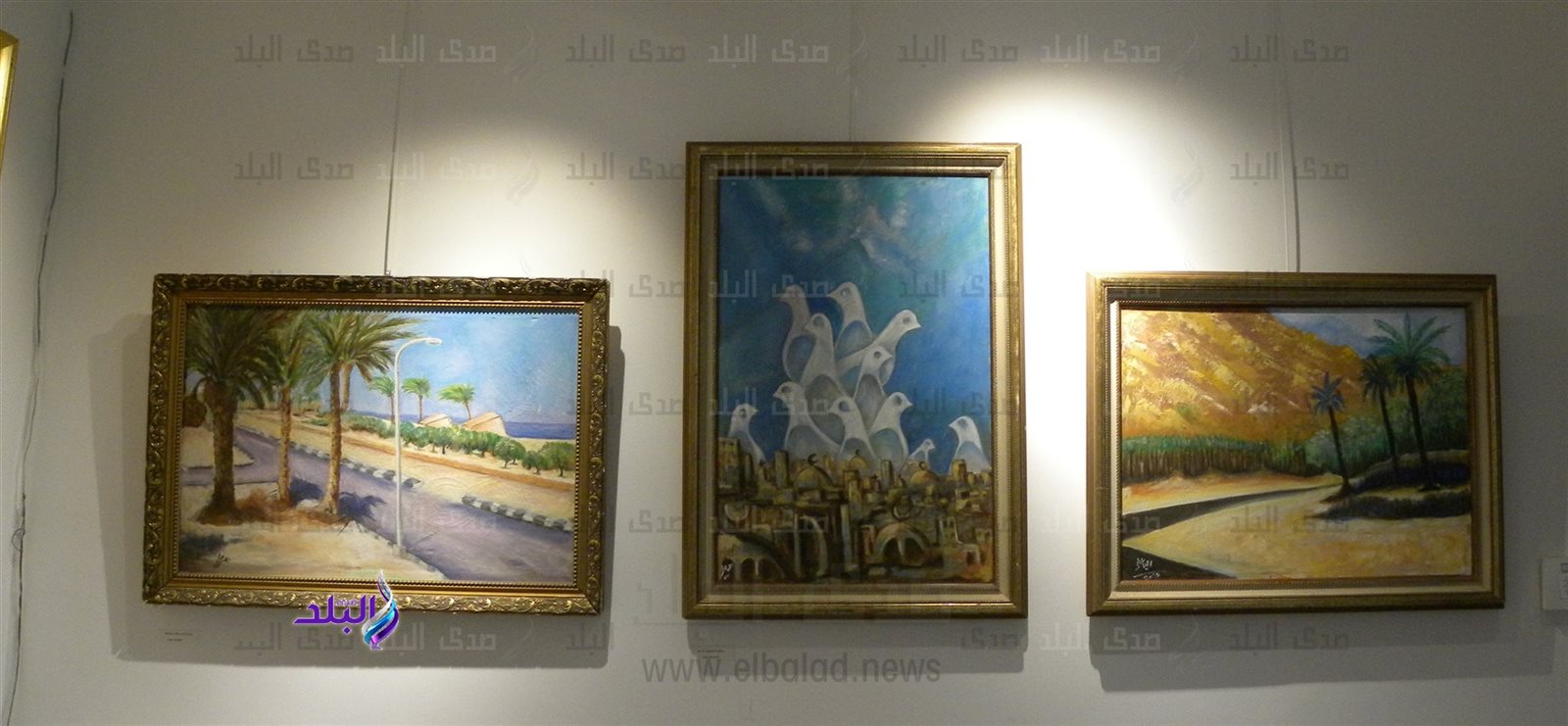 أحد لوحاته أحد لوحاته