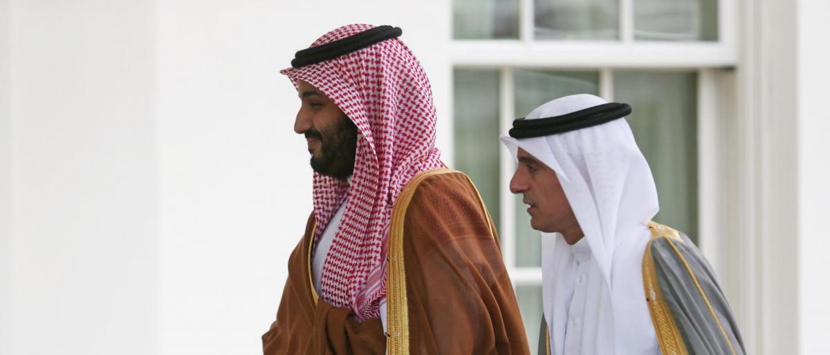 الجبير وولي العهد السعودي الجبير وولي العهد السعودي
