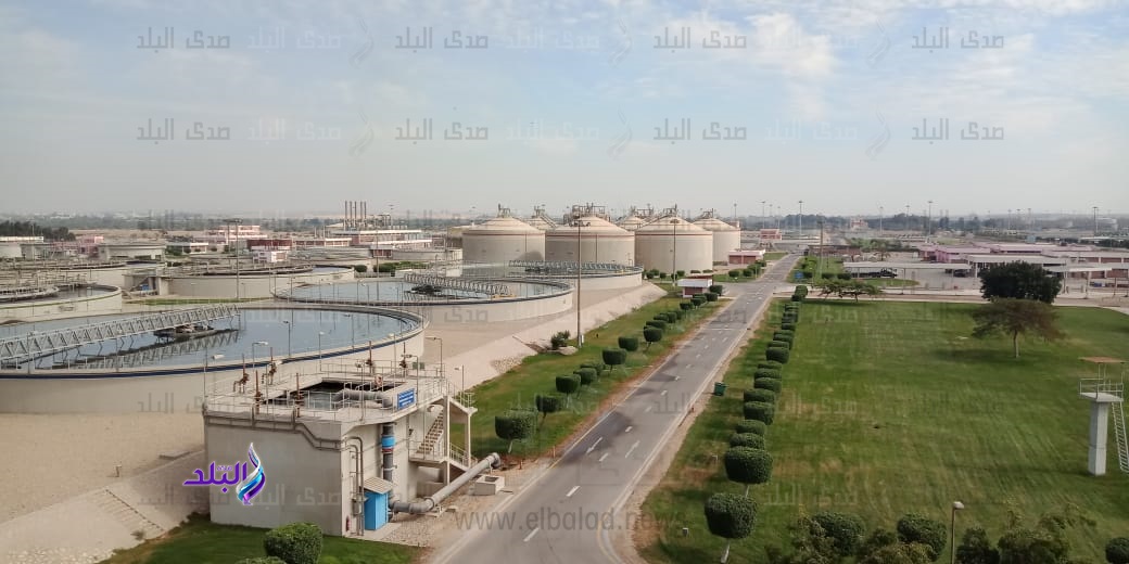 أضخم محطة معالجة للصرف الصحى فى مصر بالجبل الأصفر 