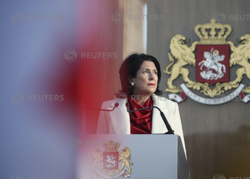 رئيسة جورجيا الجديدة سالومي زورابيشفيلي