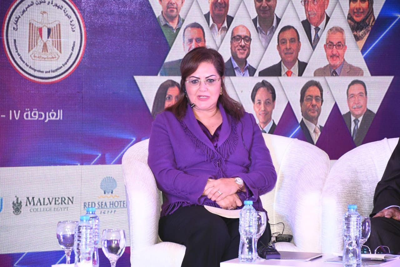 وزيرة التخطيط خلال مؤتمر مصر تستطيع  وزيرة التخطيط خلال مؤتمر مصر تستطيع