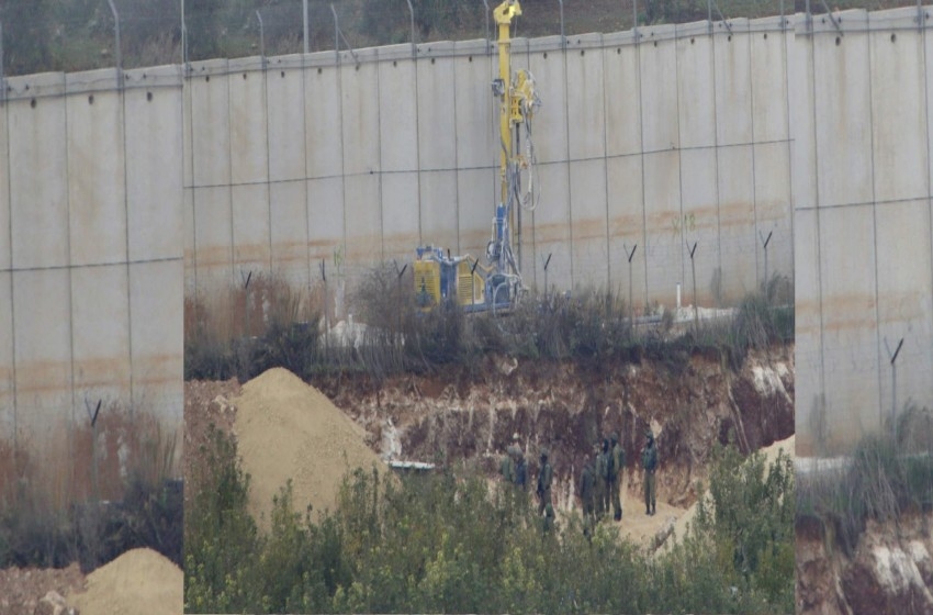 انفاق حزب الله داخل الحدود الإسرائيلية مع لبنان