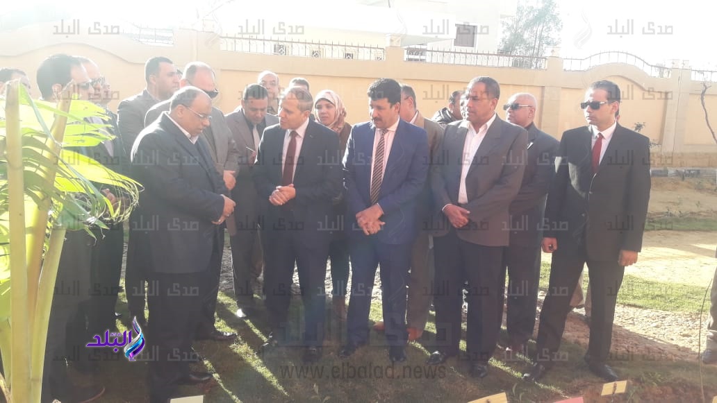 وزير التنمية المحلية ومحافظ الفيوم يتفقدان المدرسة اليابانية