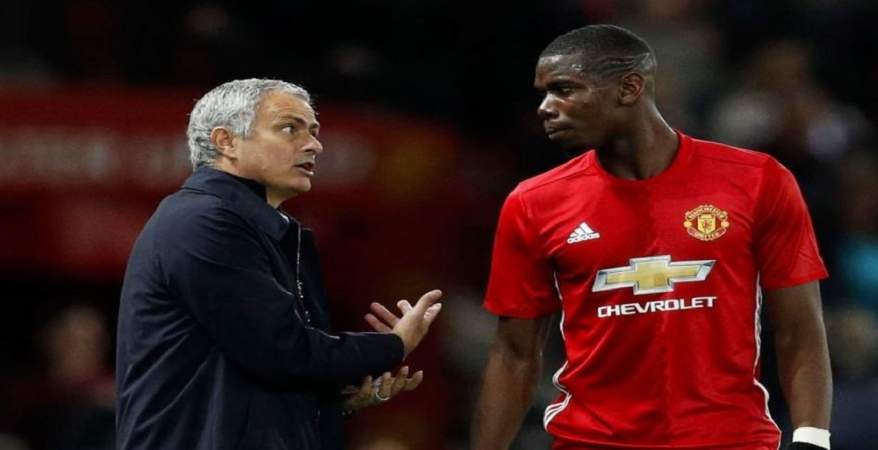 بول بوجبا ومورينيو