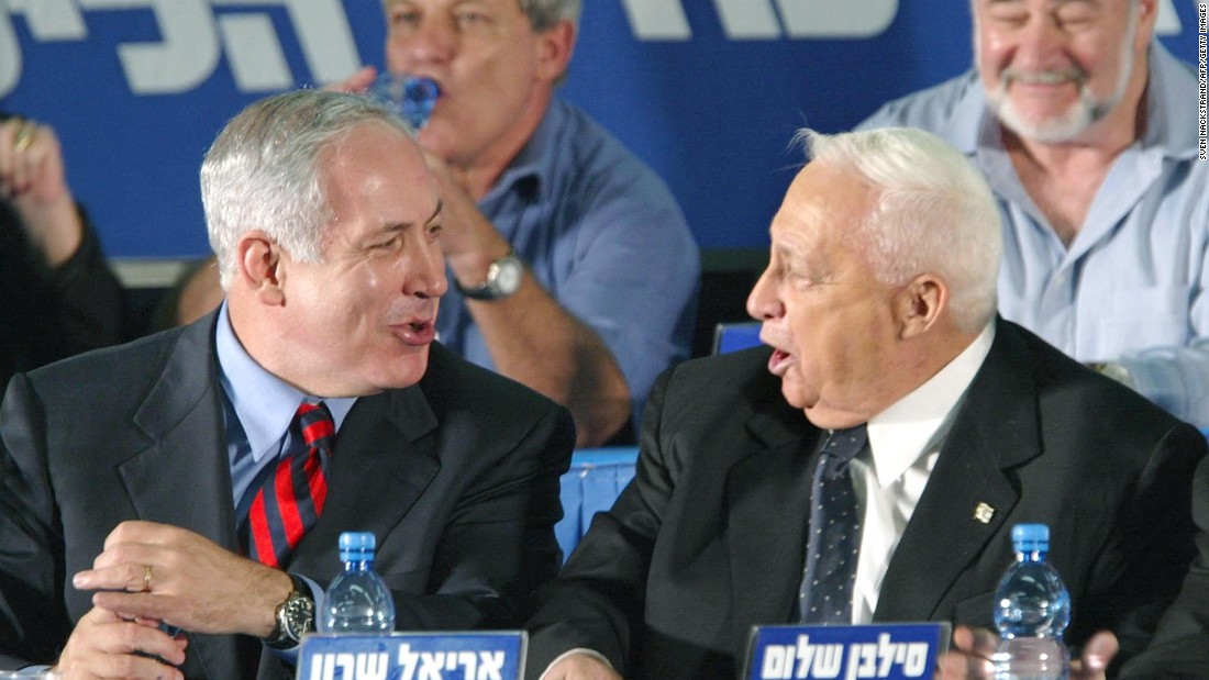 نتنياهو وشارون