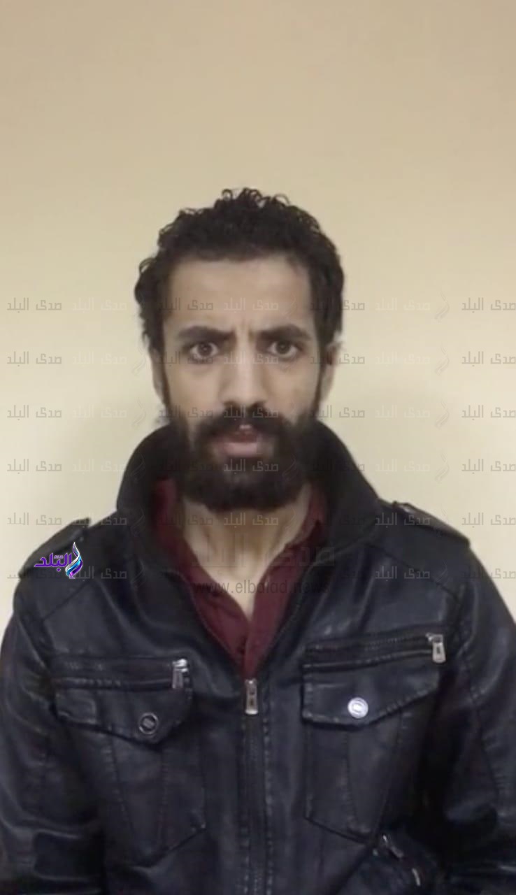 أحد المتهمين المضبوطين