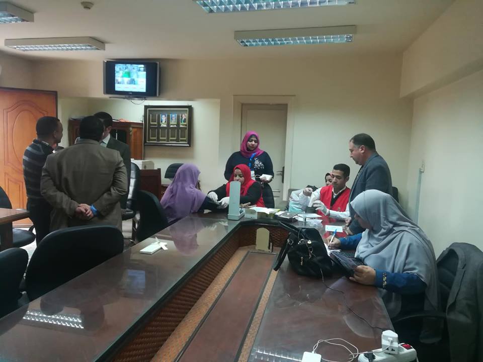 100 مليون صحة للقضاة والمستشارين ببني سويف ..صور