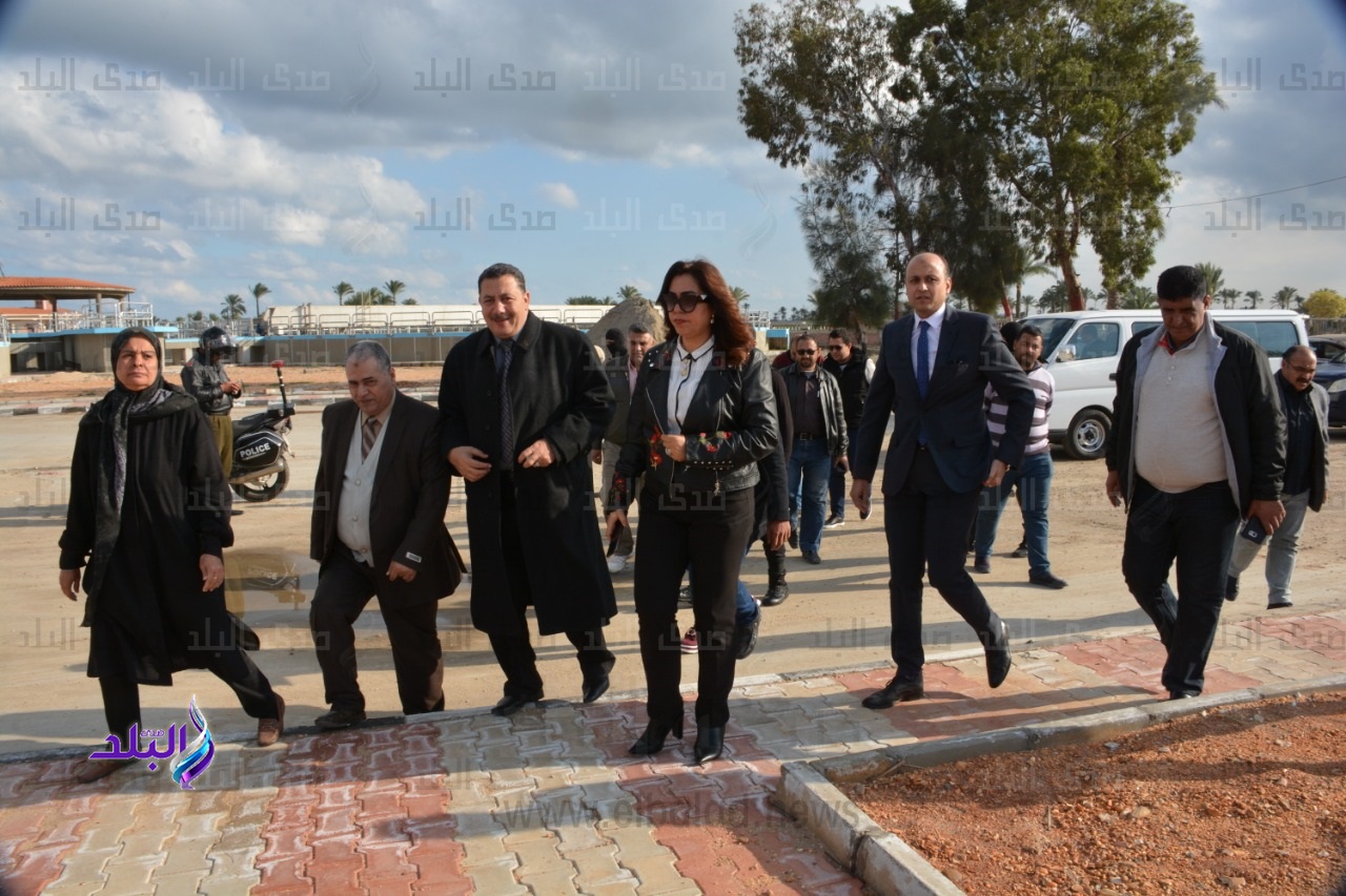 محافظ دمياط و مستشار وزير الإسكان يتفقدان مشروع توسعات 