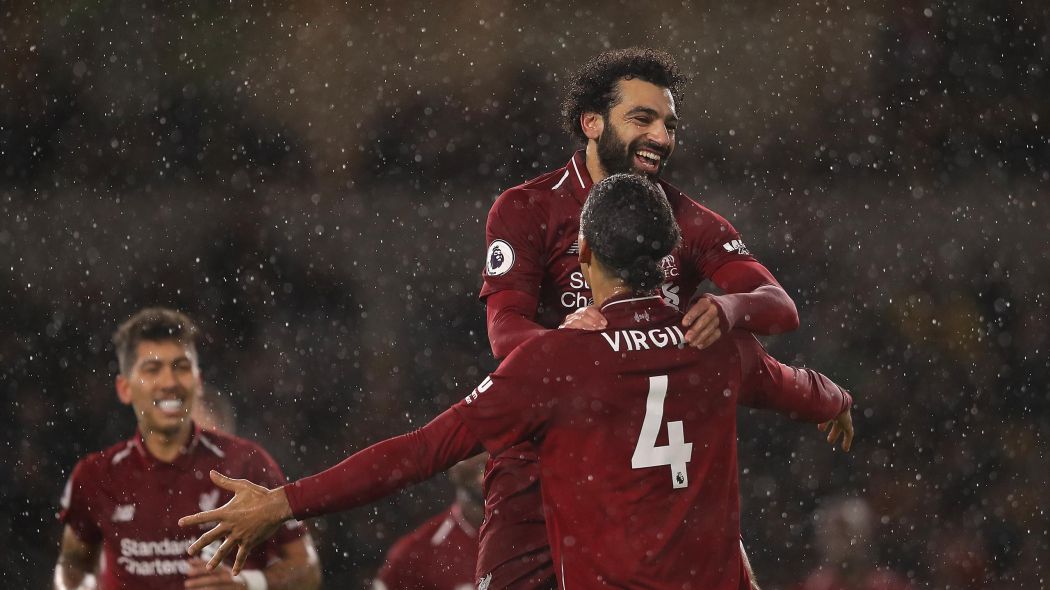 محمد صلاح وفان دايك محمد صلاح وفان دايك
