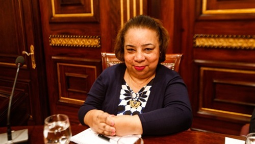 النائبة هبة هجرس عضو لجنة التضامن الاجتماعى بمجلس النواب