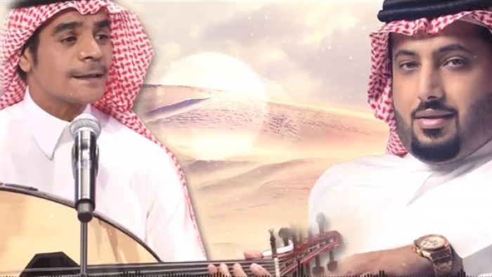 رابح صقر يهدى تركي آل شيخ ألبومه الجديد "على كيفك"