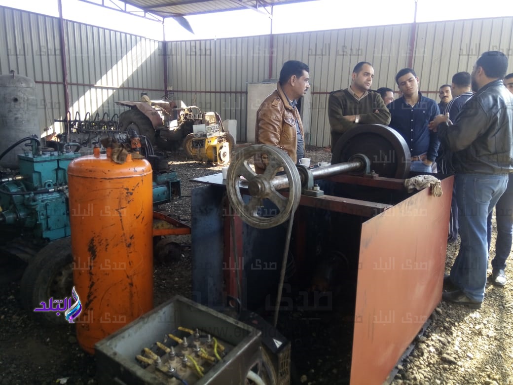مخترع الكهرباء من الهواء المضغوط بالمنوفية