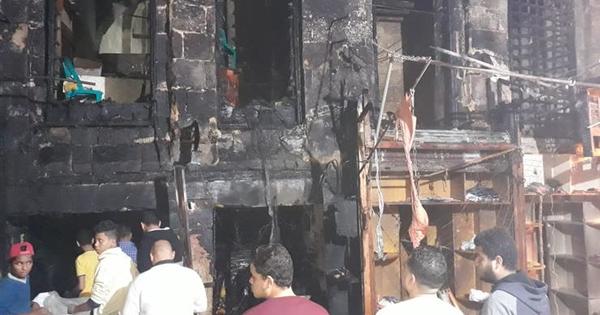 حريق مسجد الفكهاني