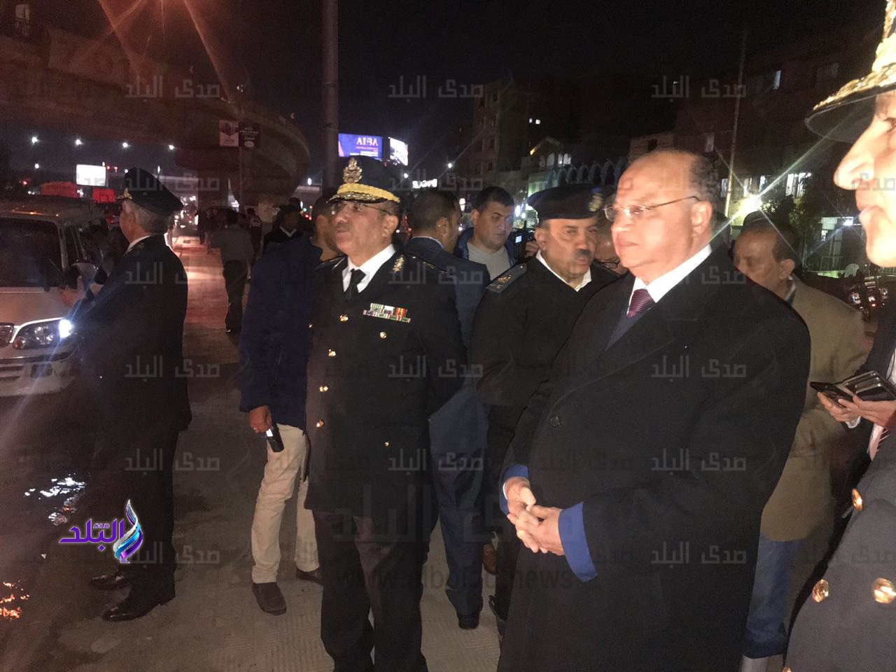 محافظ القاهرة يتابع إصلاح ماسورة صرف صحي أسفل الدائري..صور محافظ القاهرة يتابع إصلاح ماسورة صرف صحي أسفل الدائري..صور