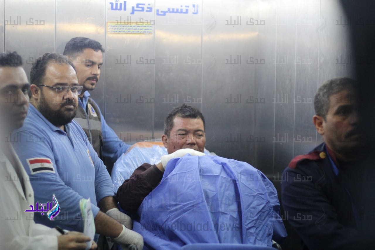مصابى حادث الهرم 
