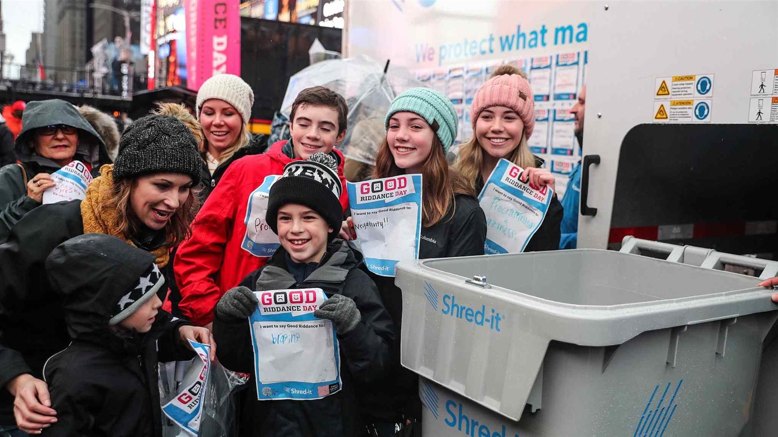 الأمريكيون يمزقون ذكرياتهم السيئة في 2018