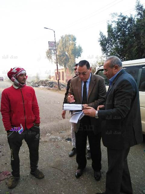 محافظ الشرقية يكلف برفع المخلفات المتراكمة 