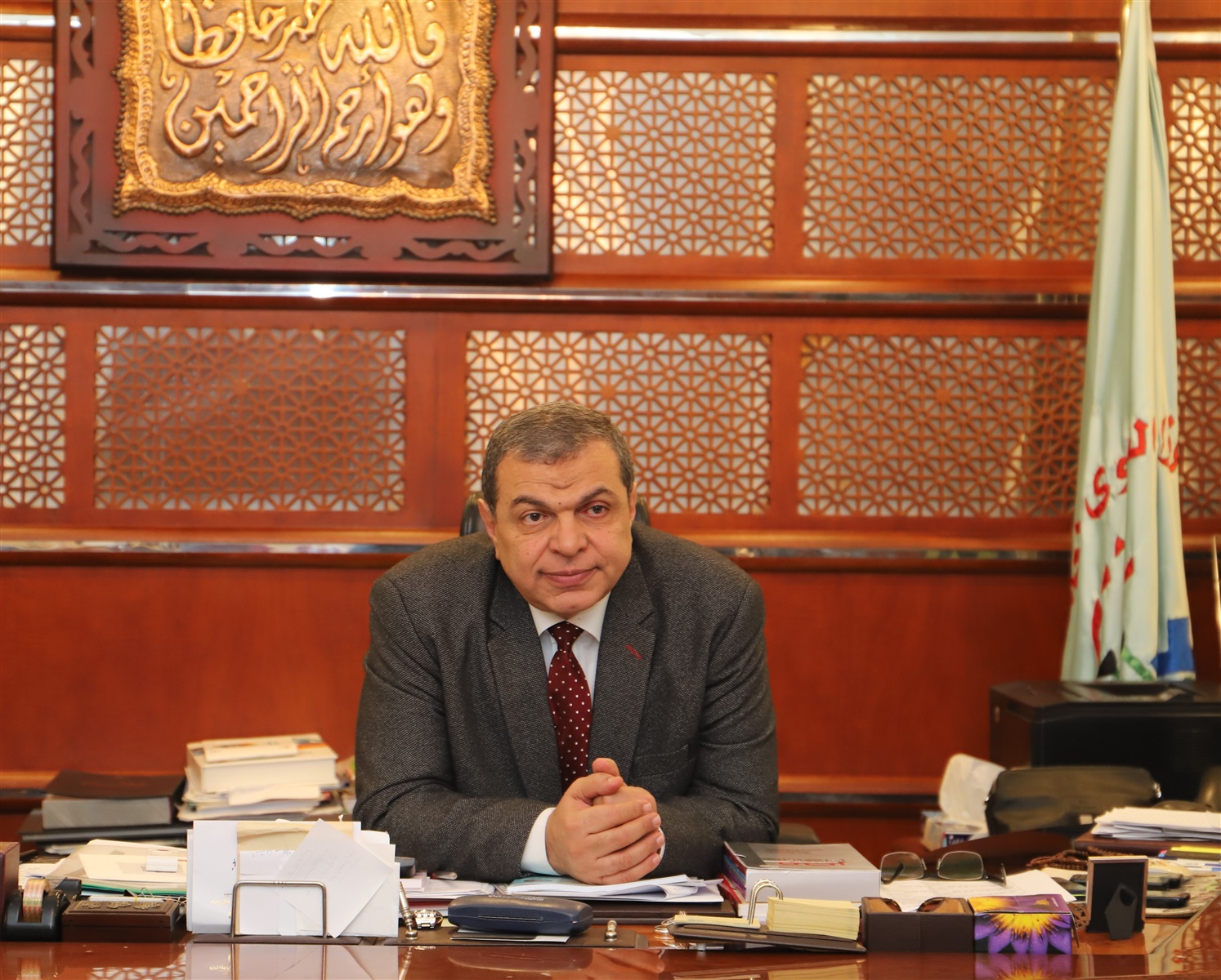 وزير القوى العاملة محمد سعفان وزير القوى العاملة محمد سعفان