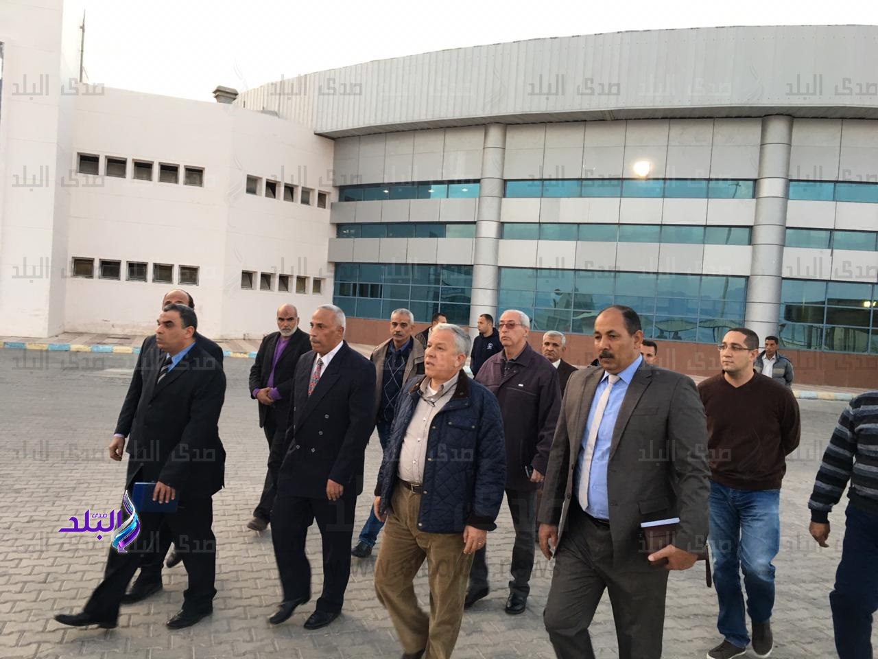 جولة تفقدية للواء بحرى ايمن صالح