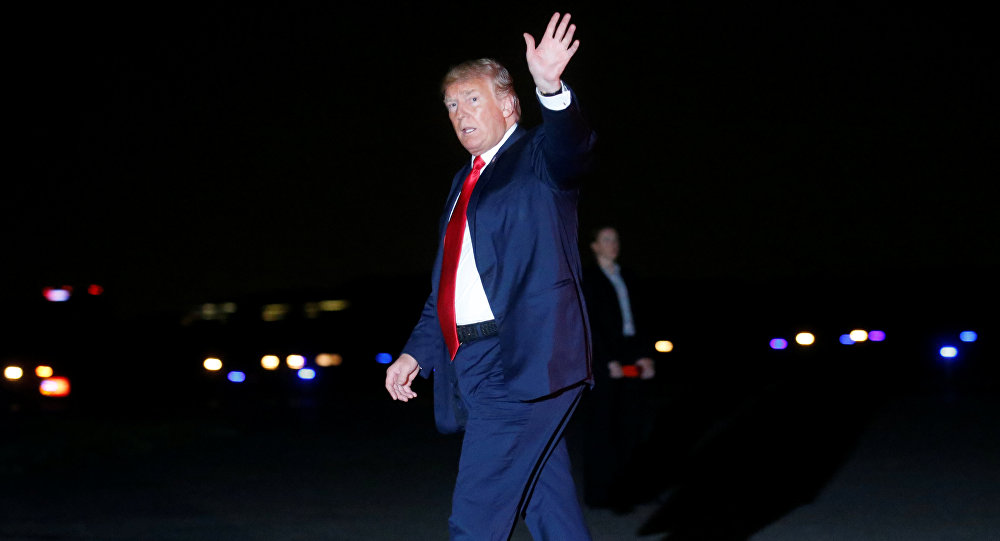 الرئيس الأمريكي دونالد ترامب