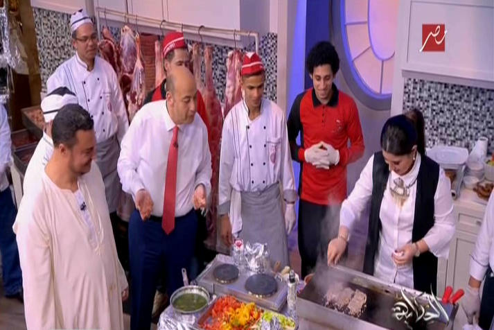 أيتن عامر وعمرو أديب 