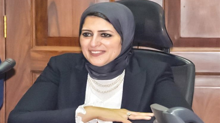 الدكتورة هالة زايد، وزيرة الصحة والسكان الدكتورة هالة زايد، وزيرة الصحة والسكان