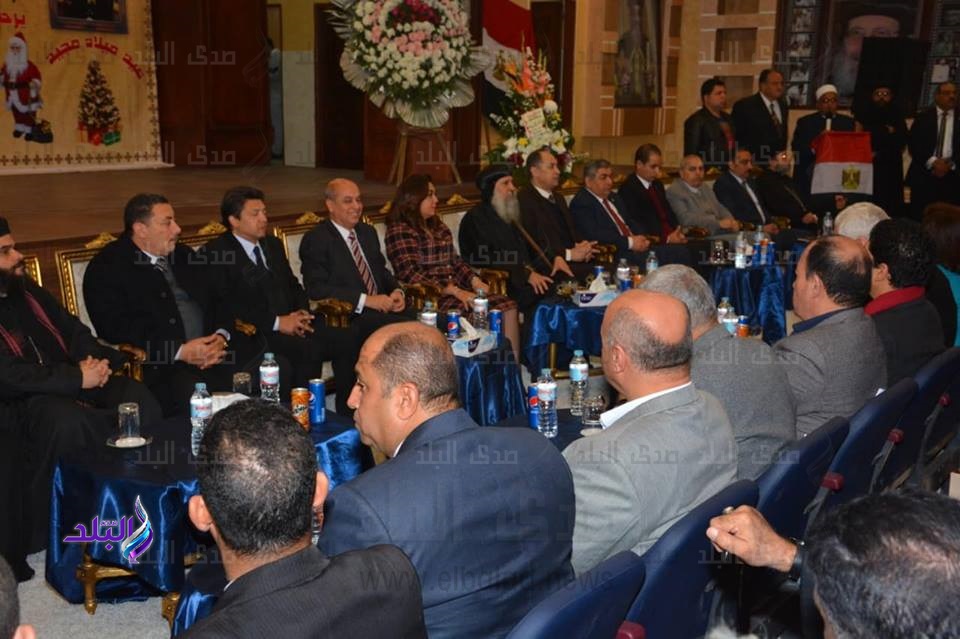 محافظ دمياط تشهد احتفالات أعياد الميلاد بكنيسة العذراء