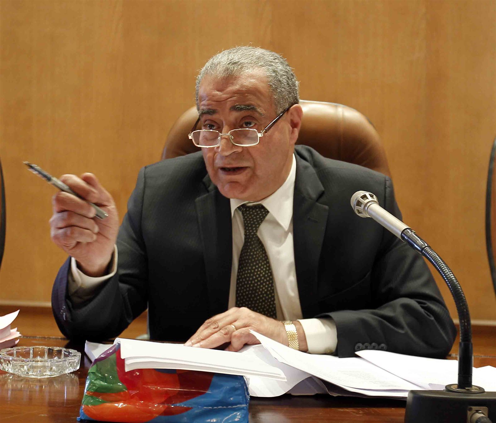 الدكتور علي مصيلحي، وزير التموين