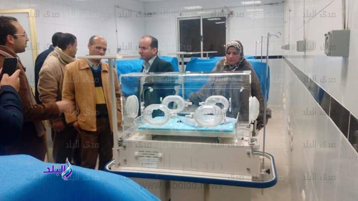 بقسم رعاية الأطفال بمستشفى إيتاى البارود