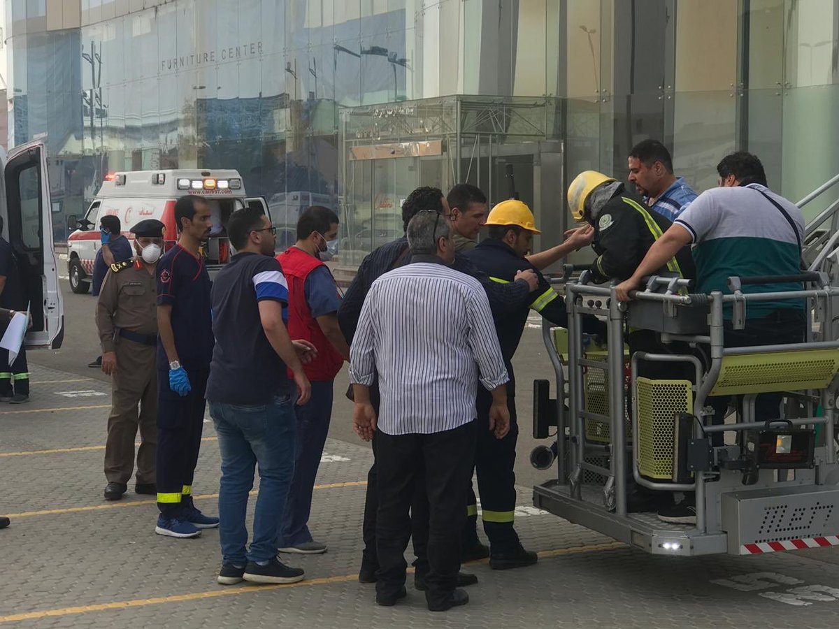 صورة من موقع الحريق