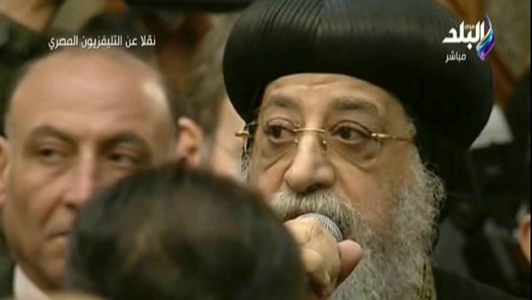 البابا تواضروس في مسجد الفتاح العليم