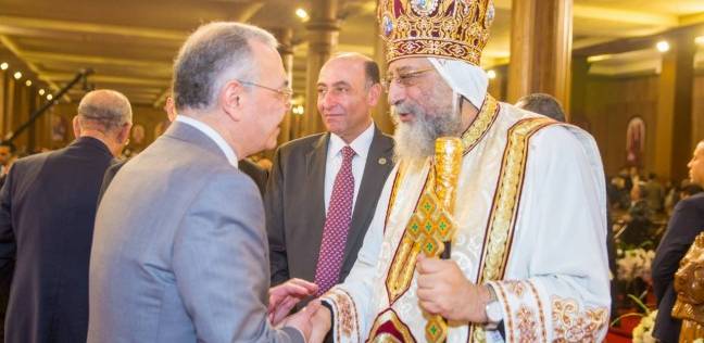 رئيس حزب المصريين الأحرار مع البابا تواضروس رئيس حزب المصريين الأحرار مع البابا تواضروس