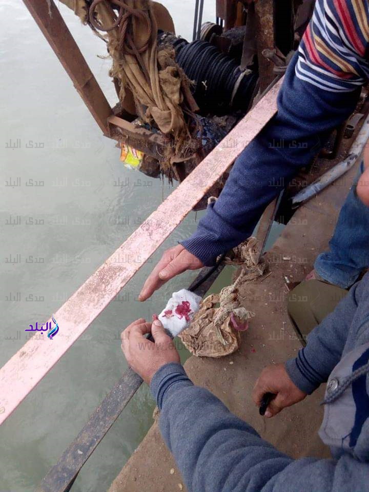 غلق وتشميع معدية كفر داود بالمنوفية