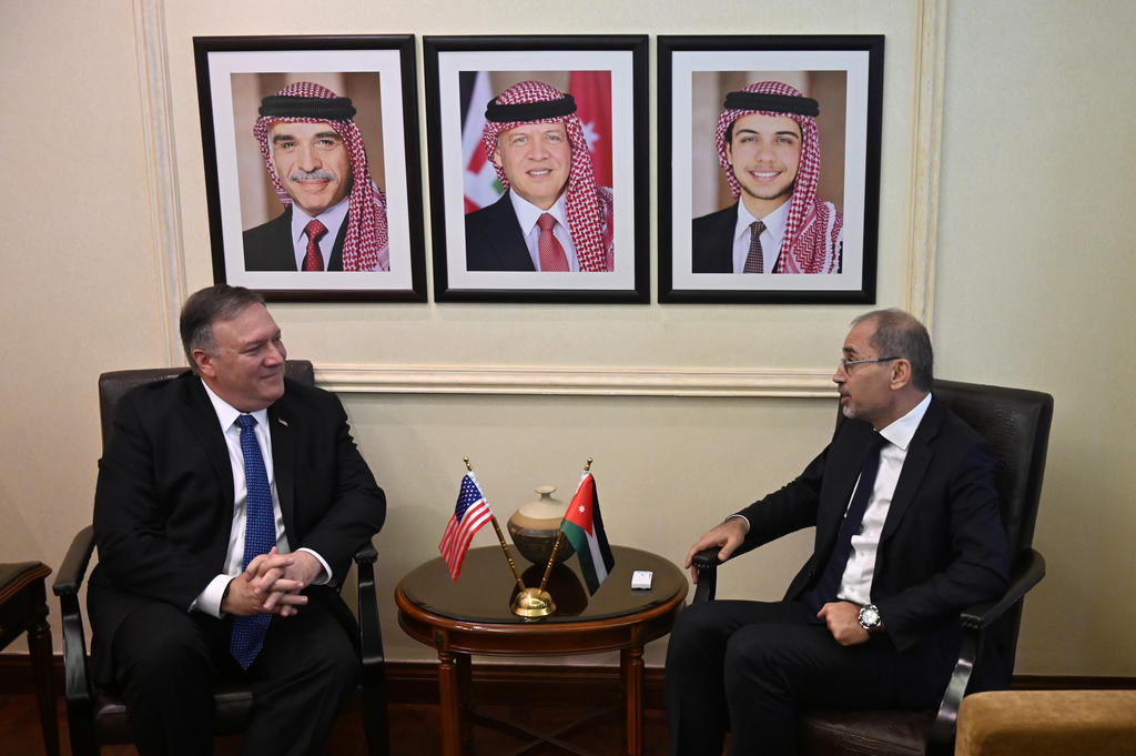 بومبيو والصفدي