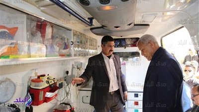 محافظ المنوفية صورة أرشيفية